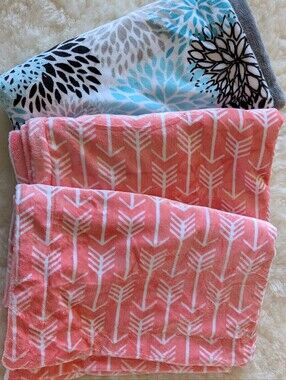 Super Soft Homemade Baby Girl Blankets - Shannon Minky